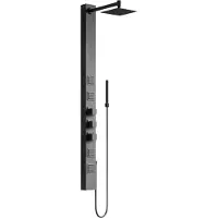 Mexen Orco pannello doccia, nero - 7607-03-70