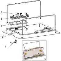 Dolphin Db bag holder set per supreme m3 robot, swash and swash cl 99919116