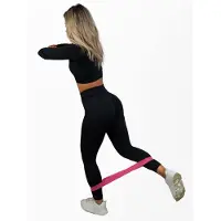 Divina Pantaloni sportivi 'Scrunch' nero / bianco