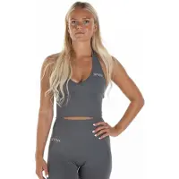 Divina Reggiseno sportivo 'Sleek' grigio