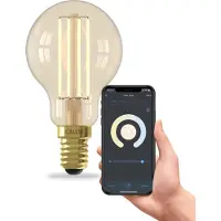Calex Smart E14 4,9W LED filament oro 1.800-3.000K
