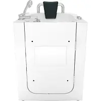AcquaVapore Vasca da bagno per anziani Vasca da bagno per seduti Vasca idromassaggio con porta Piscina S10-WP