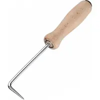 Freund Tester per cuciture n. 04231000 Manico in legno Tester per tetti ago di prova 250 mm piegato a 90°