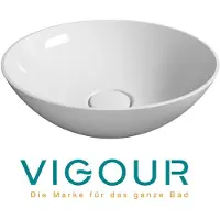 VIGOUR INDIVIDUAL 3.0 Rivestimento minerale SolidPlus VIG Ø 40 cm, bianco lucido