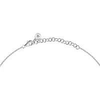 Morellato Collana Argento Pavé Zirconi Cubici Trasparenti — Collana