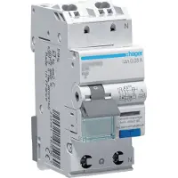 Hager FI-LS, 1P+N, 6kA, C-16A, 30mA, Tipo A, QC, 1 pz.