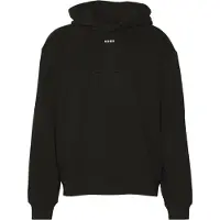 HUGO per uomo. 50486478 Felpa Dapo nera (S), Nero, Casual, Cotone, Manica lunga