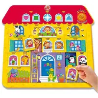 Reig Musicales Casa Di Costruzione Con 17 Suoni Mix E Melodie Puzzle