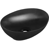 Laveo DESNA lavabo in Vetroceramica da appoggio VUD_B241