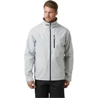 Helly Hansen per uomo. 34444 Giacca nautica Crew Midlayer 2.0 grigia (XL), Grigio, Poliestere, All'aperto