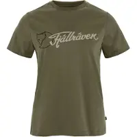 Fjällräven Women's Archive Logo T-Shirt T-shirt Donna (XS, olivia)