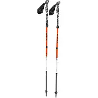 LEKI - Bastoncini da escursionismo in carbonio - Skysolo FX One Carbon - Taglia 125 cm - Arancione