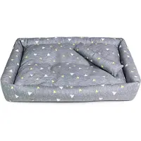 BE-ACTIVE.PL Letto per cani Cuscino morbido e confortevole per cani Gatti Letto per animali domestici misura L