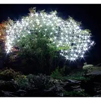 Nexos Rete luminosa a LED 160 bianco freddo 2x2m funzionamento a batteria timer esterno BA11754