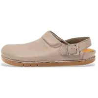 Art unisex. 1202411EW003_039 Zoccoli in pelle grigia Cinder Roma (36), Basso, Fibbia, Casual, Grigio