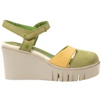 Art per donna. 1208311GF003_0MU Sandali in pelle multicolore 2083 (36), 8 a 10cm, Velcro, Casual