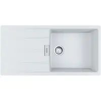 Franke Maris Centro lavello da incasso Fragranit lavello CNG 611-100 Glacier pomello in acciaio inox da 60 cm 114.0682.506
