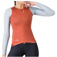 Castelli Women's Corretto Long Sleeve Jersey Maglietta da ciclismo Donna (XL, rosso)
