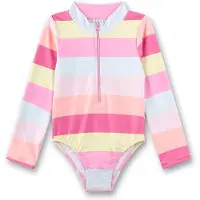 Sanetta Kid's Swimsuit 430573 Costume intero Bambini (116, fuchsia)