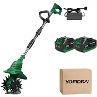 OEM Fresa da giardino elettrica, modello portatile, lavorazione efficiente, 2 batterie
