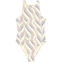 Picture Women's Kalen Printed Swimsuit Costume intero Donna (XS, bianco)