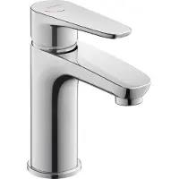 Duravit B.1 Mitigeur monocommandé pour lavabo S, FreshStart, Minusflow, saillie 101mm, sans garniture d'écoulement, B11013002010, B11013002010
