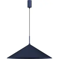 Eko-Light Lampada a sospensione Capital, blu, a 1 luce, Ø 60 cm, GX53