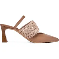 Hispanitas per donna. HV264779 Scarpe marroni Giorgia (36), Pelle, Marrone, 5 a 8cm, Nessuno, Casual