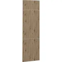 Vicco Frontale cucina R-Line Rovere artigianale 59.6 x 196 cm frontale del mobile per mobile per frigorifero, Model 47039