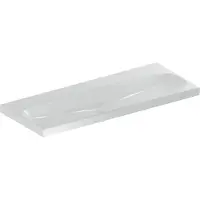 Geberit Acanto lavabo, sans trou pour robinetterie, sans trop-plein, 1200x480mm, 501.880.00.7, 501.880.00.7