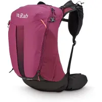 Rab - Zaino escursionismo donna - Airox 22ND Mulberry in Nylon - Bordeaux