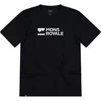 Mons Royale Icon Merino T-Shirt Maglia merino Uomo (XL, nero)