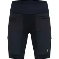 Peak Performance Women's Ascent Track Shorts Pantaloncini Donna (S, nero)