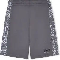 EA7 per ragazzo. 7B000305_AF13512 Pantaloncini Visibility grigi (14 años= 164/166 cm), Casual, Grigio, Cotone, moda per bambini