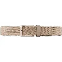 Armani Exchange per uomo. 9513693R863U1148 Cintura con piastra beige (85 cm), Casual, Sintetico