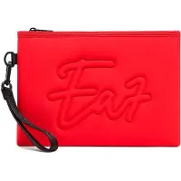 Emporio Armani per donna. 7W000363_AF13725 Borsa da toilette rossa da donna (OSFA), Rosso, Casual, Poliamide