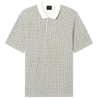Armani Exchange per uomo. XM000736AF10819F1165 Polo beige elasticizzata (XL), Casual, Cotone, Manica corta