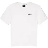 EA7 per ragazzo. 7B000312_AF10373 Maglietta bianca Premium per ragazzo (8Años= 130cm), Bianco, Casual, Cotone, Manica corta, moda per bambin