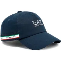 Emporio Armani unisex. 7X000609_AF15502 Berretto blu navy Italian Spirit (S), Casual, Sportivo, Cotone, Sportswear, Multisport