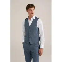 We fashion Waistcoat Navy Blue Taglia: 46 | Gilet Outlet | Uomo | Blu