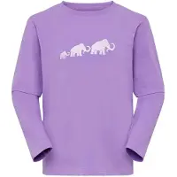 Mammut Kid's Core Longsleeve Logo Maglia a manica lunga Bambini (152, lilla)
