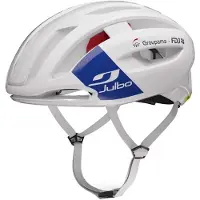 Julbo Finisher Evo Casco per bici (52-56 cm, bianco/grigio)
