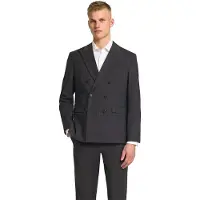 Selected Blazer Reg-theo Pinstriped
