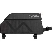 Cyclite Top Tube Bag / 03 Borsa da ciclismo (1,1 l, grigio/nero)