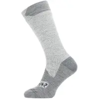 Sealskinz Raynham Calze da ciclismo (43-46, grigio)