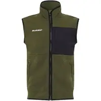 Mammut Tamaro ML Vest Gilet in pile Uomo (S, olivia)
