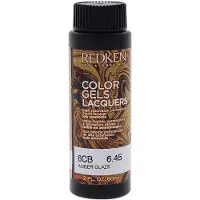 Redken Smalti Gel Colorati 6cb-amber Glaze Colorazione Permanente 60ml 3 Unità
