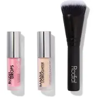 Rodial Natale 2024 Set Blush Drops Radiant Finish Frosted Pink 15 ml + Banana Lowlighter Illuminante — Set make-up
