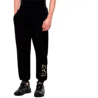 EA7 per uomo. 7M001565_AF17787 Pantaloni neri Premium Label (L), Nero, Casual, Sportivo, Cotone, Sportswear, Multisport
