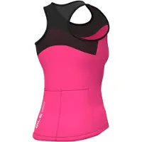ALÉ Women's Color Block Tank Top Singlet ciclismo Donna (S, fuchsia)
